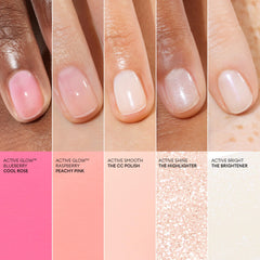 Manucurist Rainbow Active Shine, acabado brillante que realza la apariencia de las uñas.