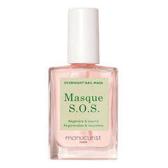 Manucurist SOS Nail Mask en frasco, cuidado nocturno intenso.