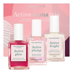 Manucurist Active Glow Blueberry ofrece brillo intenso y hidratación para uñas débiles
