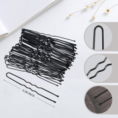 Maopaobeauty redes para recogido negras de 20 pulgadas, ideal para melenas medianas.