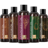 Maple Holistics aceite de almendra dulce para piel suave y cabello nutrido.
