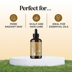 Maple Holistics aceite de jojoba para cabello, aporta brillo