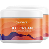 Maple Holistics crema caliente corporal, lista para aplicar y revitalizar la piel.