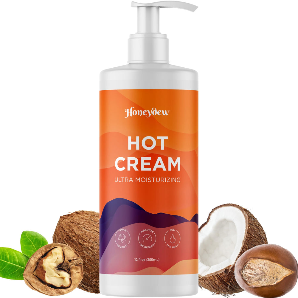 Maple Holistics crema caliente de sudor, enfoque en cuerpo para tonificar