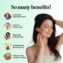 Conjunto de champú y acondicionador Maple Holistics para cabello graso, uso diario.