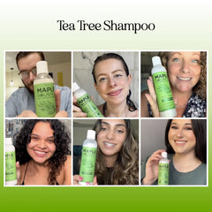 Maple Holistics champú árbol de té con romero para cuidado del cabello