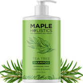 Maple Holistics Shampoing à l arbre à thé: bouteille claire et purification efficace