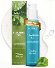 MAREE Deep Cleansing Oil en botella para iniciar la rutina de limpieza diaria