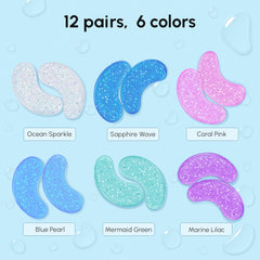 MAREE geles para ojos con colágeno marino, hidratación suave.