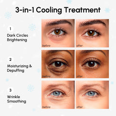 MAREE geles para ojos, no resbalan durante la aplicación.