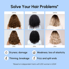 MAREE masque argan-jojoba, douceur nourrissante pour cheveux texturés.