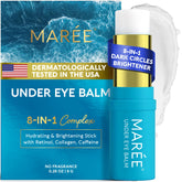 MAREE Under Eye Balm Stick retinol brightening for tired under-eyes