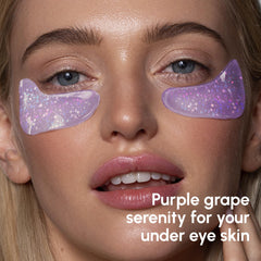 MAREE Violet Eye Gels hydrogel patch provides hydration.