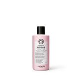 Maria Nila Luminous Colour - conditionneur bouteille en gros plan pour nourrir et protéger la couleur