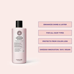 Maria Nila Luminous Colour Shampoo, texture-cheveux — cheveux plus souples après utilisation