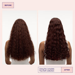 Maria Nila True Soft contrôle des frisottis pour cheveux lisses.
