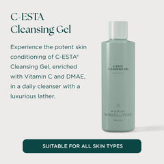 Marini SkinSolutions C-ESTA: aplicación con las manos para limpieza diaria.