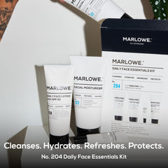 MARLOWE 121 limpiador facial: espuma suave para limpieza diaria