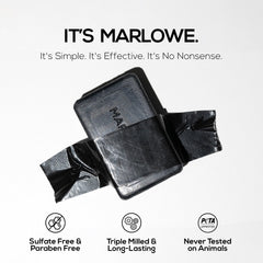 MARLOWE No. 106 extractos té verde y aceite de oliva, hidratación natural.