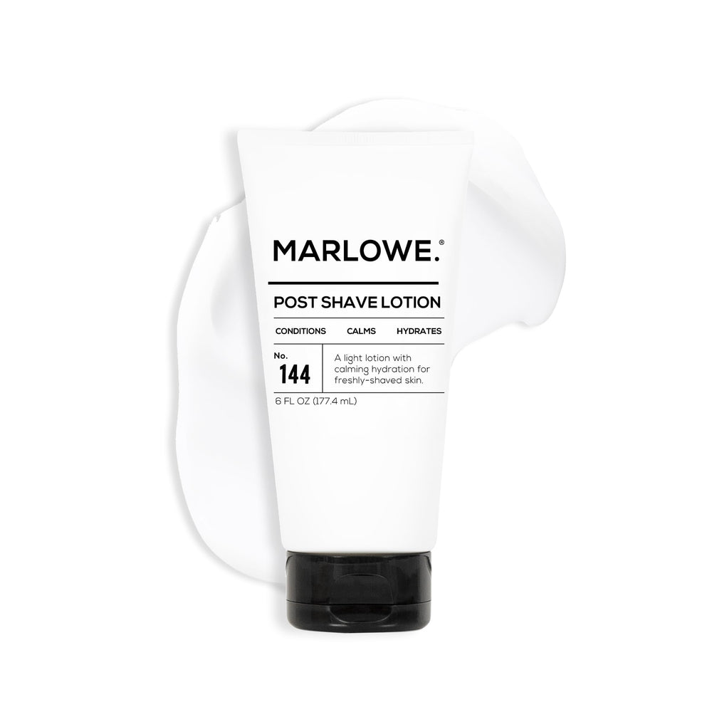 MARLOWE No. 144 loción post-afeitado en bote, hidratación suave para la piel.