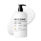 MARLOWE No.103 gel de ducha en bomba, limpieza rápida para empezar el día