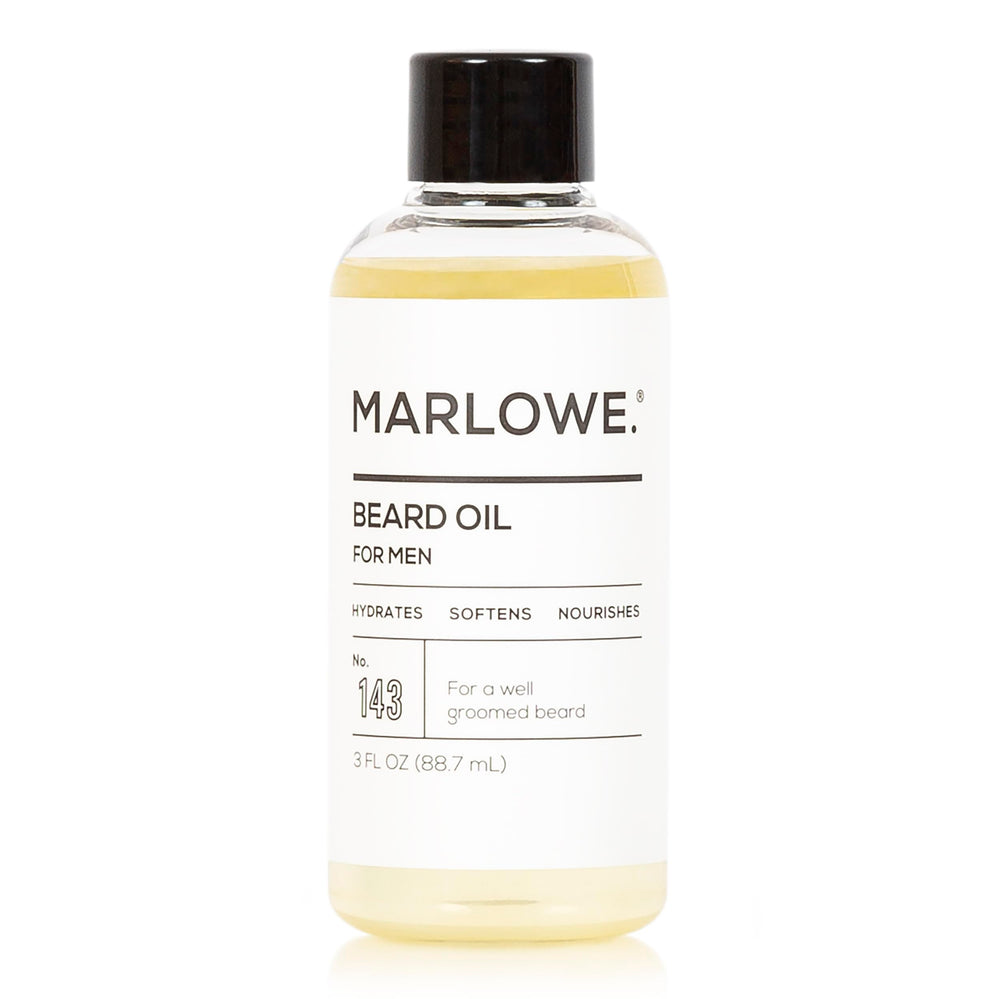 MARLOWE No. 143: vertido de aceite para hidratar barba y piel