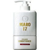 MARO17 Acondicionador con colágeno, botella frontal, sensación refrescante para el cuero cabelludo.
