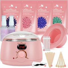 Maromamix kit depilación: máquina digital para uso en casa y control de temperatura.