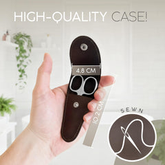 Tijeras multiuso marqus para cutículas, uñas y cejas.
