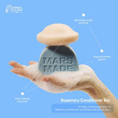 MARS MADE Condicionador-Barra Romero sin sulfatos para cabello equilibrado.