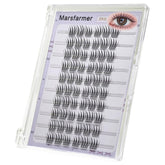 Marsfarmer conjunto de clusters de pestañas 60 piezas para un look denso