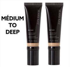 Mary Kay CC Cream SPF 15, botella de 1 oz: cobertura natural y protección solar.