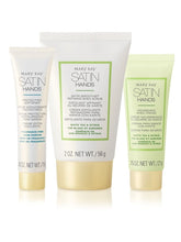 Mary Kay White Tea & Citrus Satin Hands Kit Mini con empaque elegante para hidratación suave de manos.