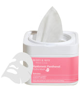 Mary&May mascarilla hidratante con 6 tipos de HA, caja deslizante para uso diario sin tocar
