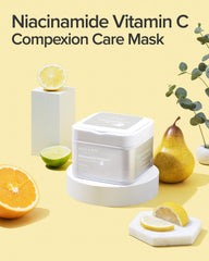Mary&May Niacinamide Vitamina C, mascarilla sin fragancia, ideal para piel sensible