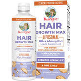 MaryRuth Organics cabello más fuerte, envase lúdico y atractivo