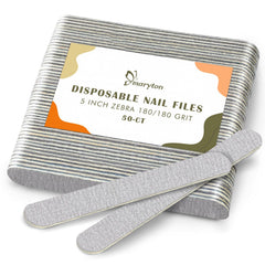 MARYTON lima emery de 5 pulgadas para dar forma suave a uñas naturales.