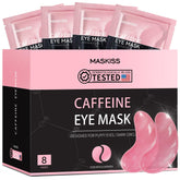 Maskiss parches oculares con cafeína para despertar la mirada.