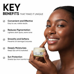 Masofta Balsamo Labios, labios secos se suavizan con hidratación intensa.