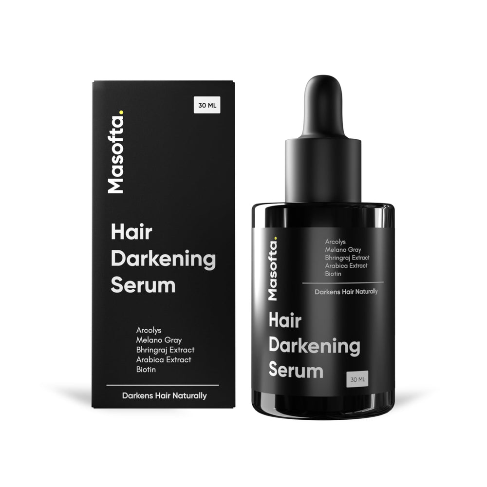 Masofta Serum oscurecimiento pelo y barba para color natural