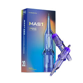 MAST TATTOO Mast Pro cartuchos desechables con cuerpo transparente para limpieza fácil.