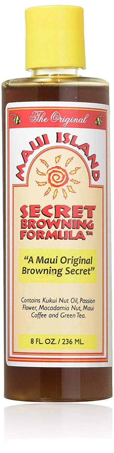 Maui Island Secret Bronceado: botella frontal lista para aplicar