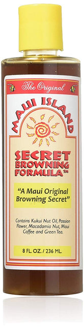 Maui Island Secret Bronceado: botella frontal lista para aplicar