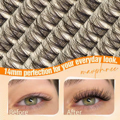 Mavphnee 14MM efecto 5D para aspecto esponjoso.