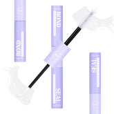 Mavphnee Lash Bond and Seal con lavanda, aplicación suave para pestañas.