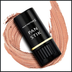 Max Factor Pan Stik fundación 13 Nouveau Beige aplicador rápido para retoques durante el día