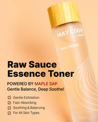 May Co op Toner: texture légère visible, absorption rapide sans fini gras.