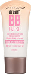 Maybelline Dream Fresh BB crema, aplicación suave, para reducir imperfecciones de forma sutil.