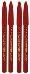 Maybelline Expert Wear lapiz doble cejas ojos cafe oscuro para definición duradera.