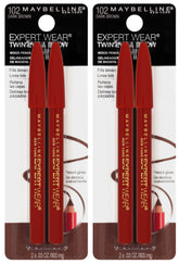 Maybelline Expert Wear lápiz doble para cejas y ojos con definición duradera.
